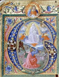f.106v Inicial historiada 