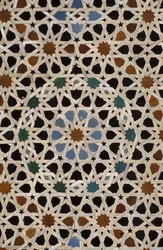 Madrasa Bou Inania, azulejos zellij