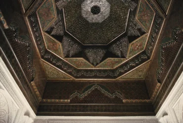 Kasbah de Thamiel glaoui, techo (detalle)