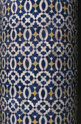 Kasbah de Thamiel glaoui, azulejos zellij, detalle