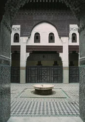 Madrasa Bou Inania, patio