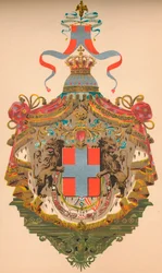 Escudo de armas del Reino de Italia, c1933