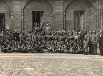 Milicia Voluntaria en la Guerra de partida para África