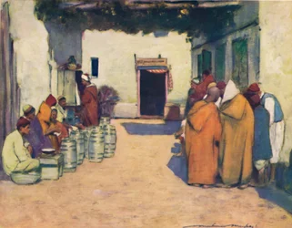 Un patio, 1903