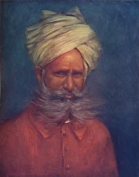 Un sirviente de la India Central, 1903