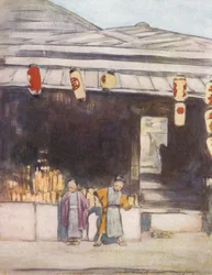 Un pintor de letreros, c. 1887, 1901