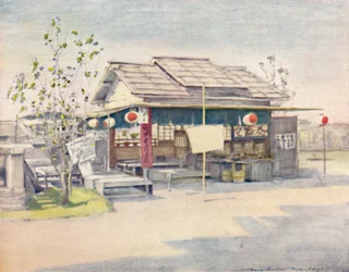 Una casa de té, 1903