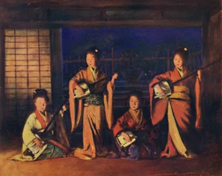 Chicas geisha, 1903