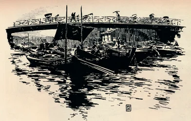 Osaka, Japón, c1900