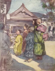 Viendo la Obra, c1887, 1901