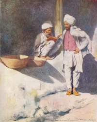 Un hombre erudito de Peshawur