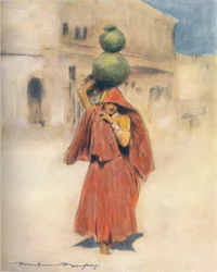 Un aguador, 1905