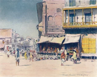 Vendedores de grano, 1905