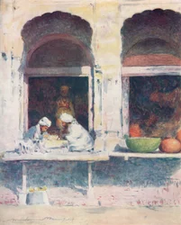 Trabajadores en plata y oro, 1905