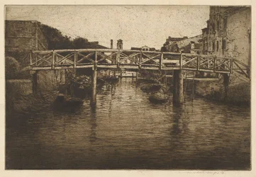 Un puente viejo, Venecia