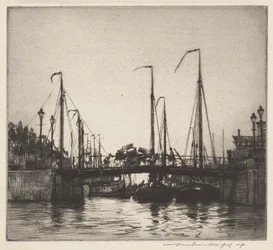 Puente, Rotterdam (Chioggia: Barcos de pesca)