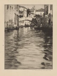 Reflexiones, Venecia (Puente de Luciano, Gran Canal)