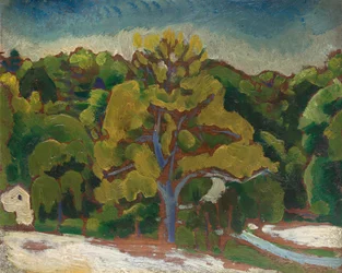 Paisaje, c.1912 (óleo sobre cartón)