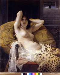 Cleopatra (-69 - -30). Milán, Civica raccolta d