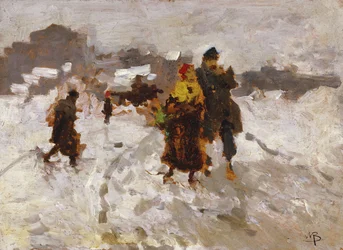 Figuras en la nieve