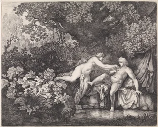 Salamacis en Hermaphroditus
