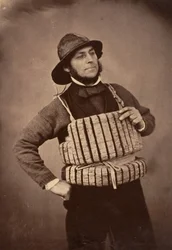 Capitán del bote salvavidas de Tenby