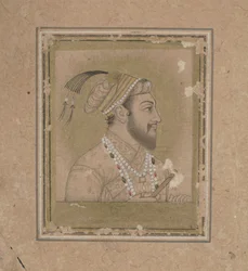 Retrato de Shah Jehan, siglo XVII