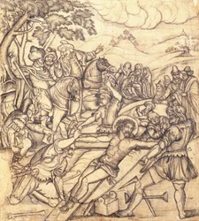 La crucifixión, c.1650