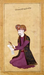 Retrato del Sultán de los "Ulama", Khalifa Sultan