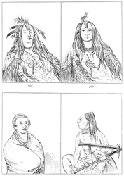 Flatheads, Nez Perces y Chinooks