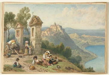 Vista de Castel Gandolfo