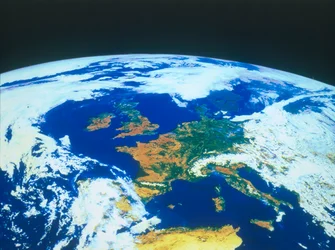 La Tierra desde el espacio - Europa vista desde un satélite