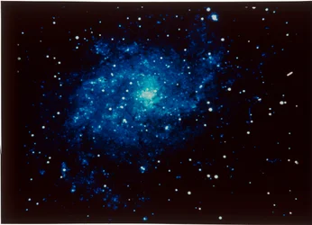 Galaxia espiral en la constelación de Triangulum