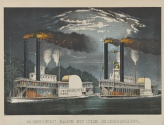 Carrera de medianoche en el Mississippi