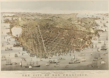La Ciudad de San Francisco - Vista Panorámica desde la Bahía, mirando al suroeste