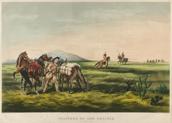 Tramperos en la pradera / ¿Paz o guerra? 1866