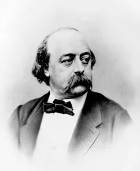 Gustave Flaubert (1821-1880) Escritor francés c. 1875, foto de Nadar
