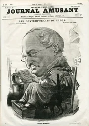 Portada de "Le Journal Amusant", 05 de mayo de 1859