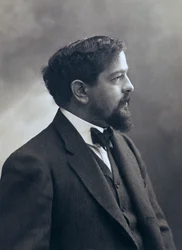 Retrato de Claude Debussy (Saint-Germain-en-Laye)