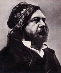 Retrato de Théophile Gautier (1811-1872), poeta y escritor francés
