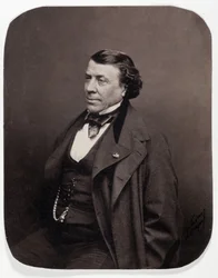 Retrato del cirujano francés Philippe Ricord (1800-1889)