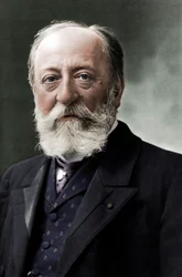 Camille Saint-Saens 1835-1921, compositor, organista, director y pianista francés del Romanticismo