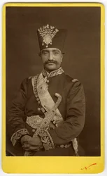 Famosa fotografía del Shah de Irán