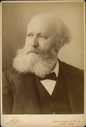 Charles Gounod, compositor francés, finales del siglo XIX