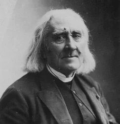 Franz Liszt, compositor y pianista húngaro, 1886