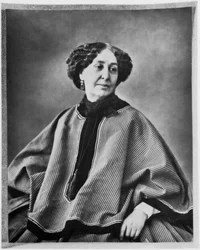 George Sand, autora francesa, 1864