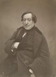 Gioacchino Rossini, marzo de 1856