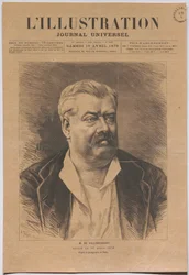 El señor de Villemessant, fallecido el 11 de abril de 1879.