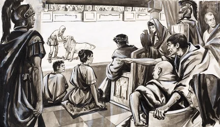 Androcles y el león, de "Cuentos de muchas tierras".