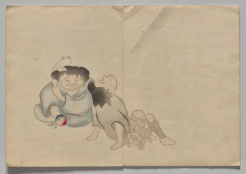 Escena del libro de imágenes Kōrin (volumen 2)